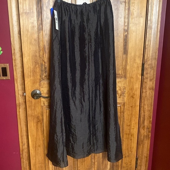Black Formal Long Maxi Skirt by Chelsea Nights Size 12 NWT Y2K - Picture 8 of 13